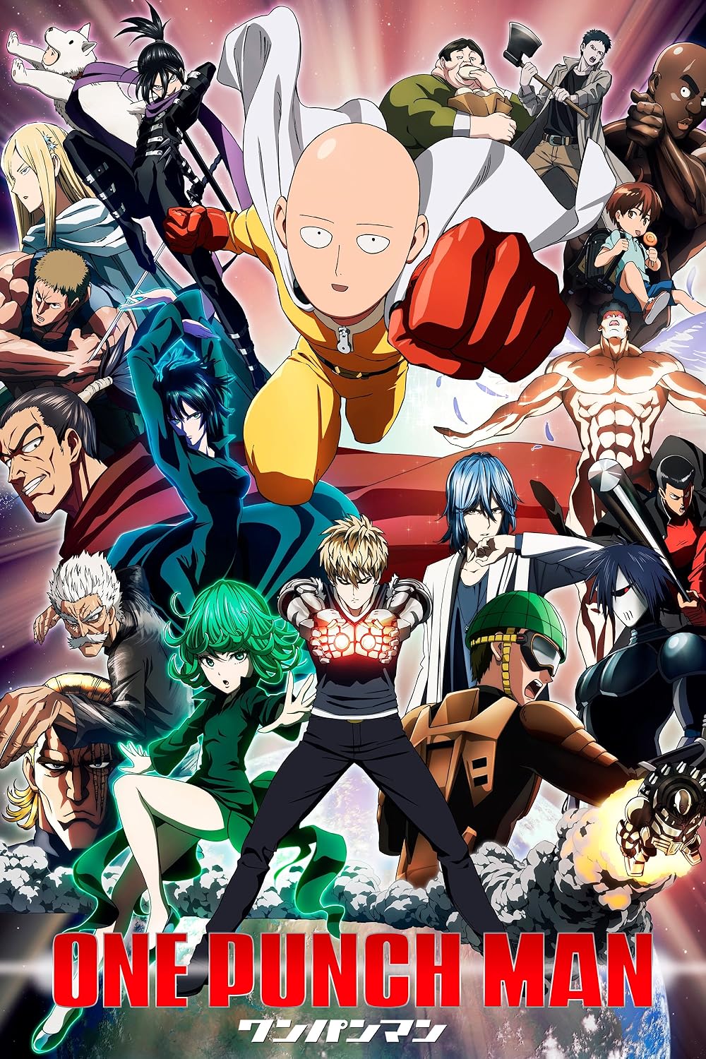 One Punch Man Action Scene